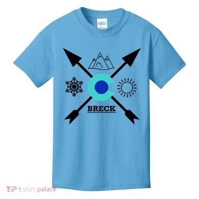 Breckenridge Colorado Directional Crewneck Gift Kids T-Shirt