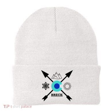 Breckenridge Colorado Directional Crewneck Gift Beanie