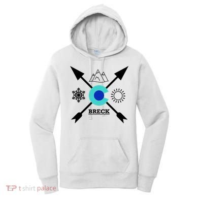 Breckenridge Colorado Directional Crewneck Gift Women's Hoodie
