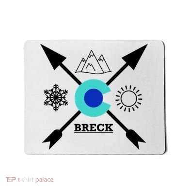 Breckenridge Colorado Directional Crewneck Gift Mousepad