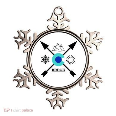 Breckenridge Colorado Directional Crewneck Gift Ornament