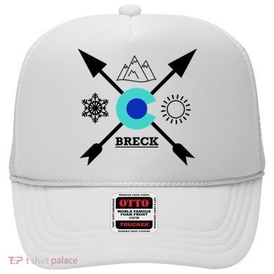 Breckenridge Colorado Directional Crewneck Gift Hat