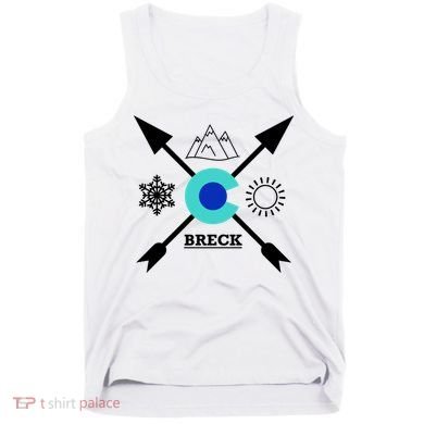 Breckenridge Colorado Directional Crewneck Gift Tank Top