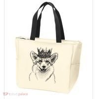 British Corgi Dog Queen Crown Queens Platinum Jubilee Women Tote Bag thumb 3