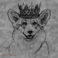 British Corgi Dog Queen Crown Queens Platinum Jubilee Women Women's Tank Top thumb 5