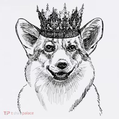 British Corgi Dog Queen Crown Queens Platinum Jubilee Women Ornament