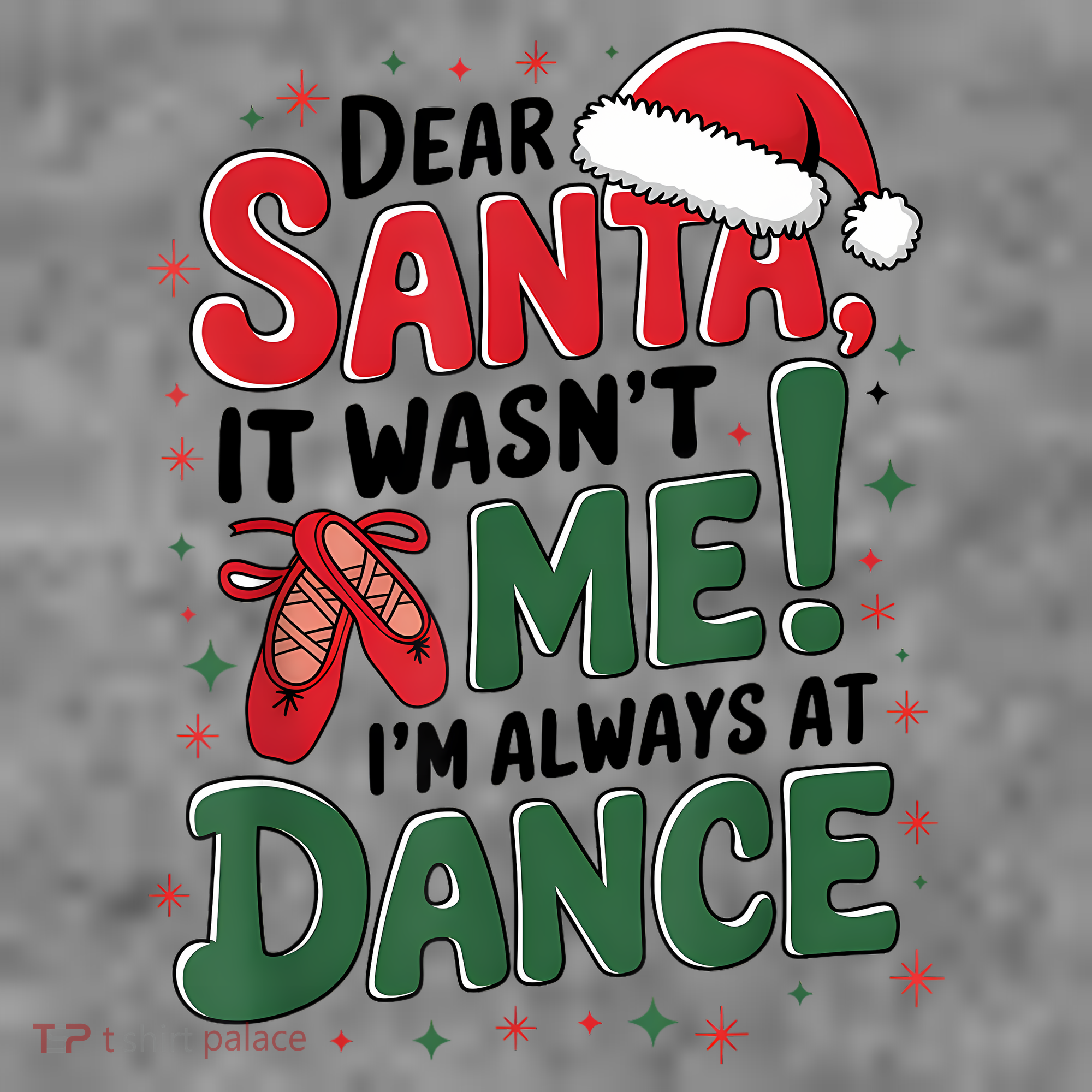 Ballet Christmas Dear Santa It Wasn’T Me I’M Always At Dance Toddler Hoodie