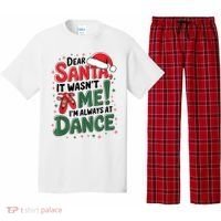 Ballet Christmas Dear Santa It Wasn’T Me I’M Always At Dance Pajama Set thumb 0