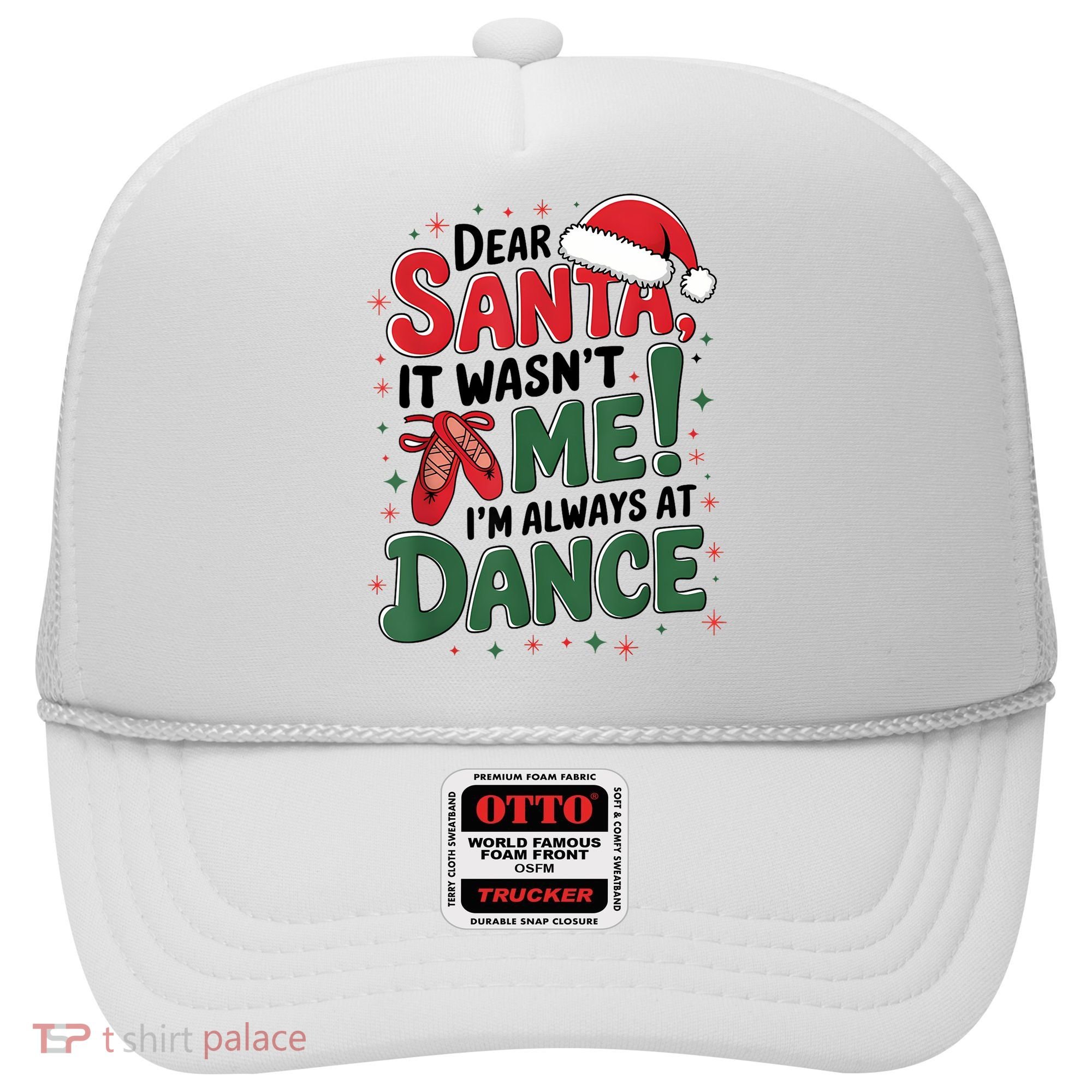 Ballet Christmas Dear Santa It Wasn’T Me I’M Always At Dance Hat