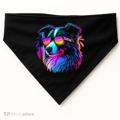 Border Collie Dogs Border Collies USA-Made Doggie Bandana