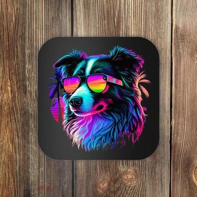 Border Collie Dogs Border Collies Coaster