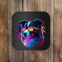 Border Collie Dogs Border Collies Coaster thumb 0