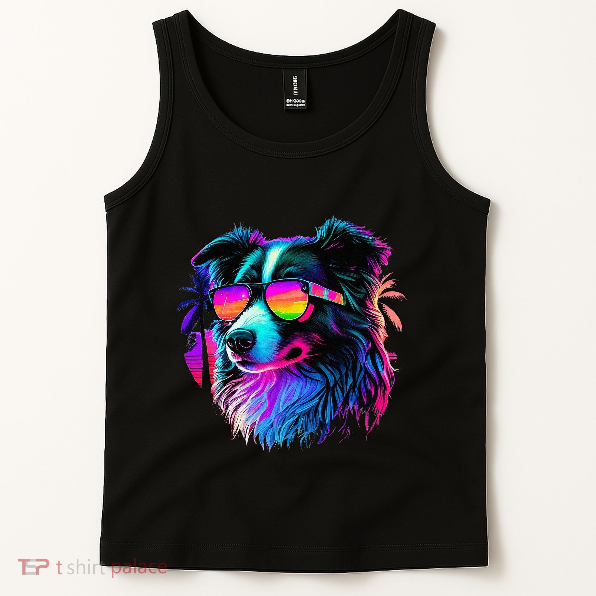 Border Collie Dogs Border Collies Tank Top