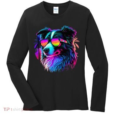 Border Collie Dogs Border Collies Women's Long Sleeve Shirt