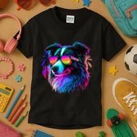 Border Collie Dogs Border Collies Kids T-Shirt thumb 3