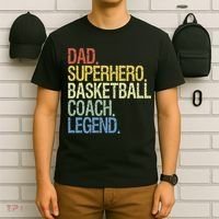 Basketball coach dad T-Shirt thumb 6