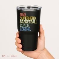 Basketball coach dad Tumbler thumb 2