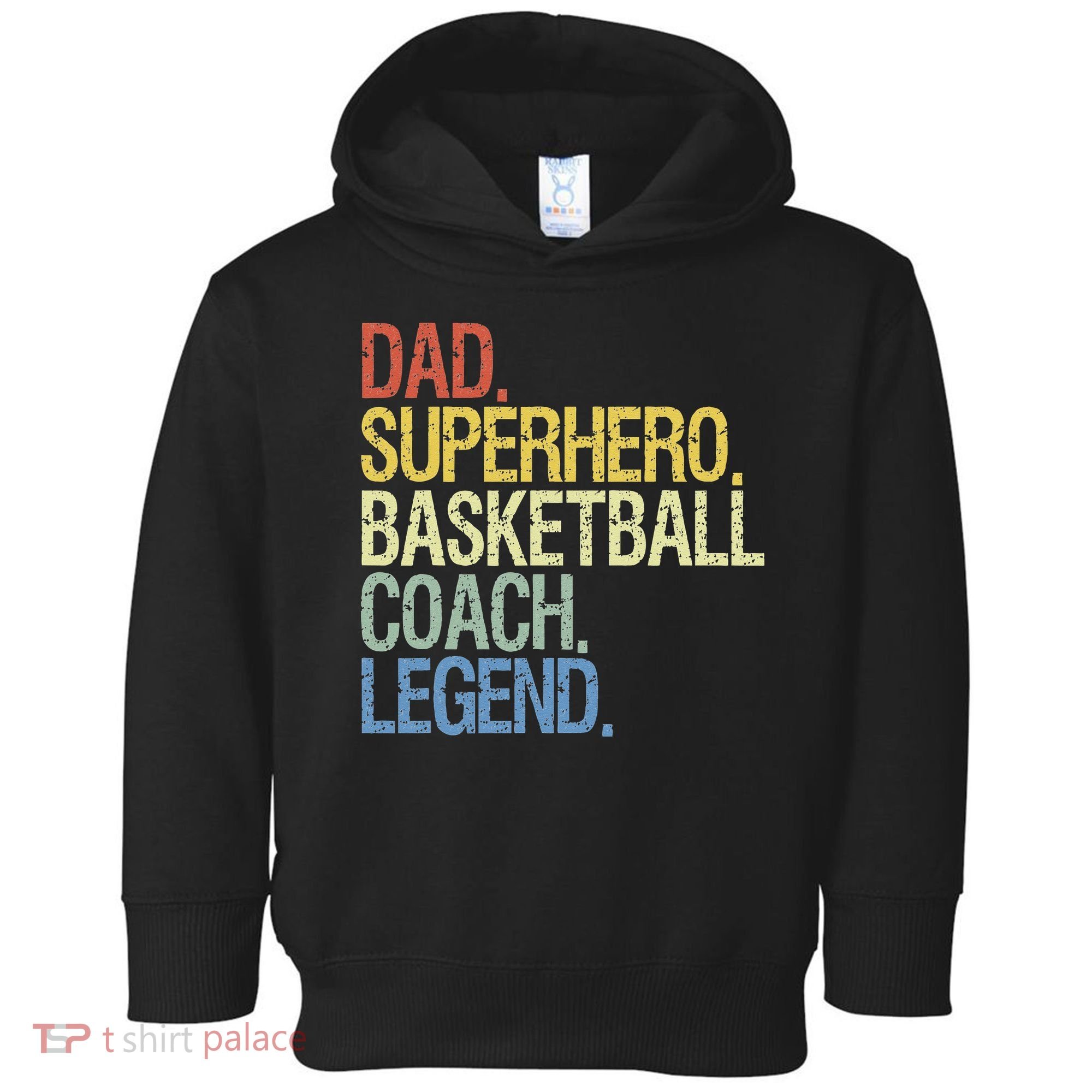 Basketball coach dad Toddler Hoodie