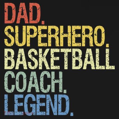 Basketball coach dad Toddler Hoodie