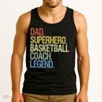 Basketball coach dad Tank Top thumb 3