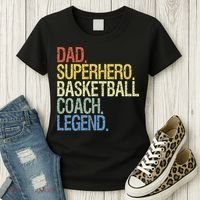 Basketball coach dad Women's T-Shirt thumb 3