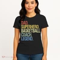 Basketball coach dad Women's T-Shirt thumb 4