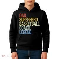 Basketball coach dad Kids Hoodie thumb 4