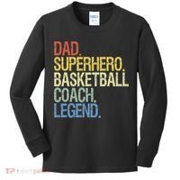 Basketball coach dad Kids Long Sleeve Shirt thumb 0