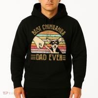 Best Chihuahua Dad Ever Hoodie thumb 2