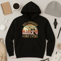 Best Chihuahua Dad Ever Hoodie thumb 3