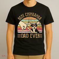 Best Chihuahua Dad Ever T-Shirt thumb 3