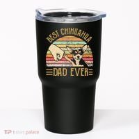 Best Chihuahua Dad Ever Tumbler thumb 0