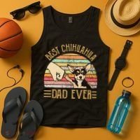 Best Chihuahua Dad Ever Tank Top thumb 4