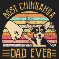 Best Chihuahua Dad Ever Golf Towel thumb 3