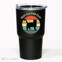 Best Cat Dad Ever Tumbler thumb 0