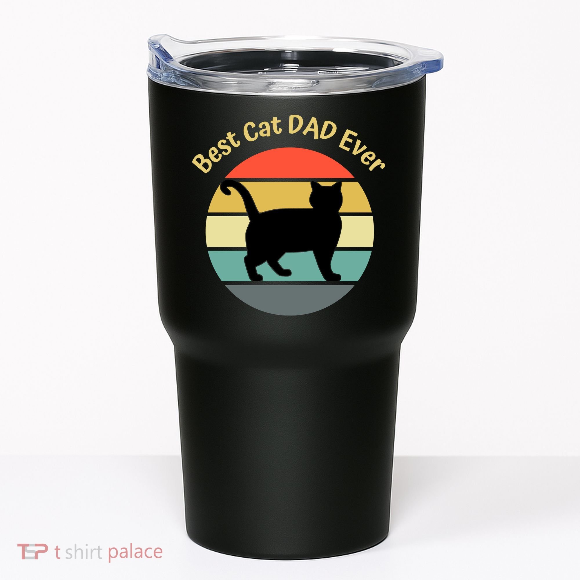 Best Cat Dad Ever Tumbler