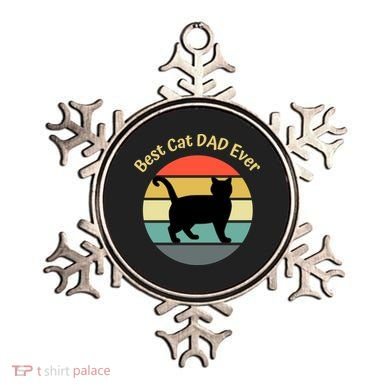 Best Cat Dad Ever Ornament