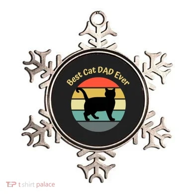 Best Cat Dad Ever Ornament