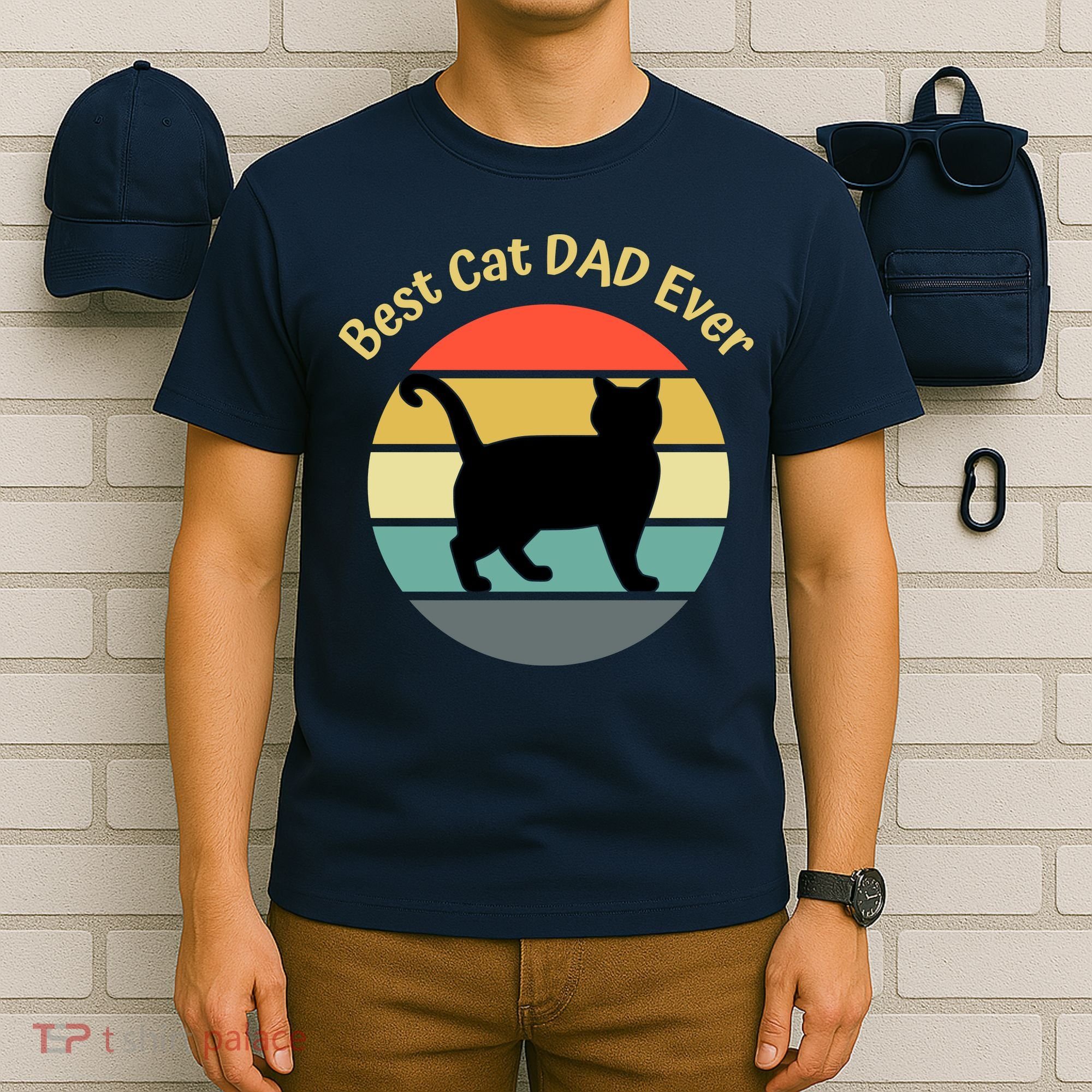Best Cat Dad Ever T-Shirt