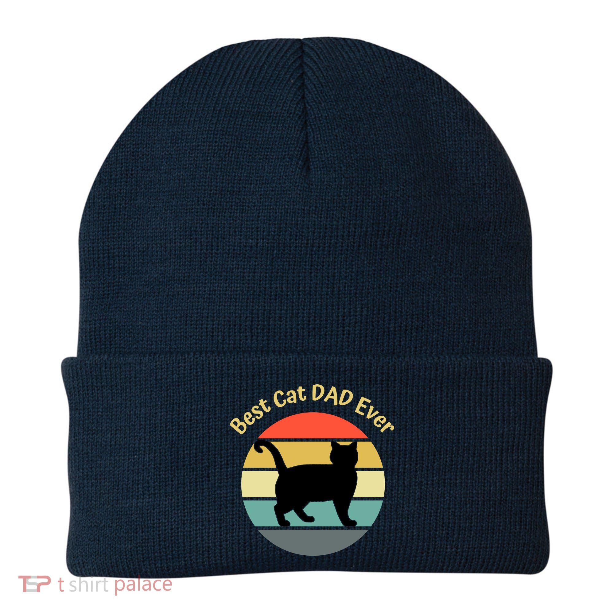 Best Cat Dad Ever Beanie