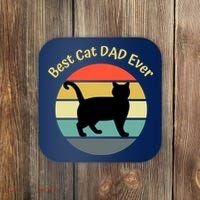 Best Cat Dad Ever Coaster thumb 0