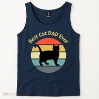 Best Cat Dad Ever Tank Top thumb 2