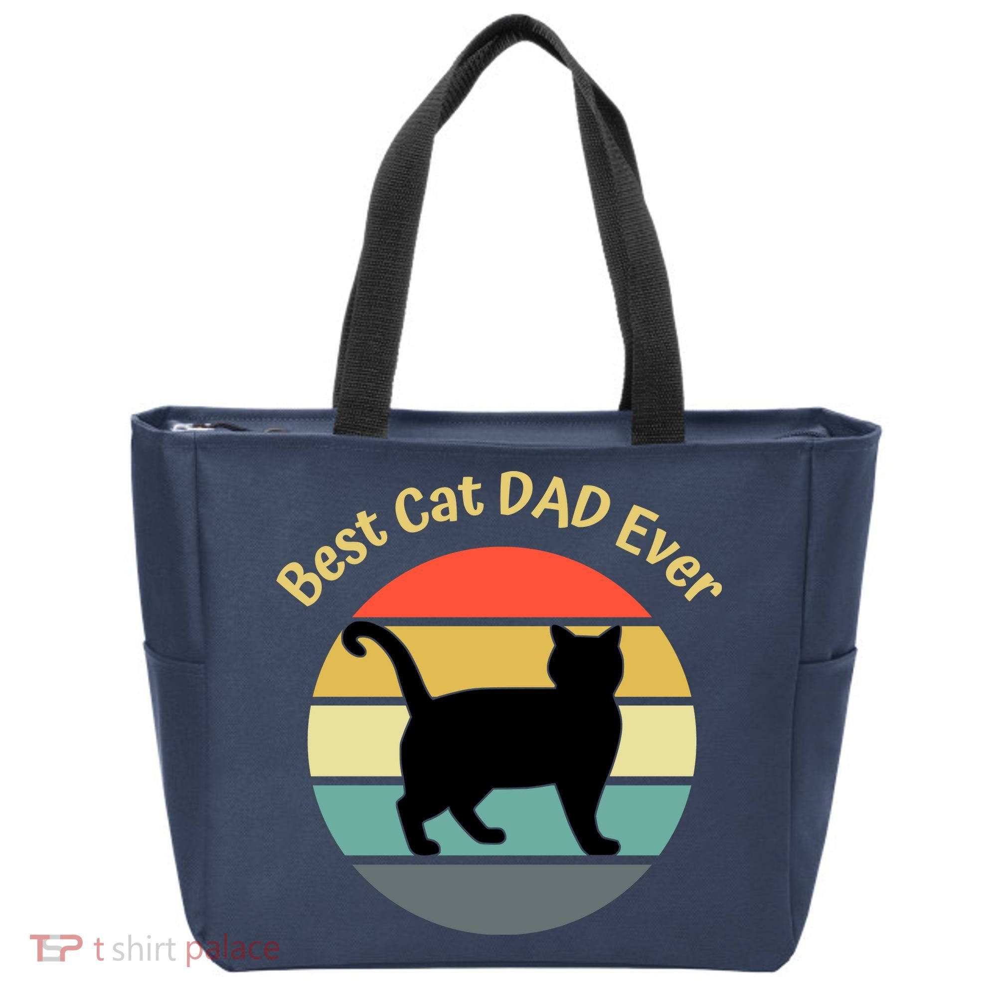 Best Cat Dad Ever Tote Bag