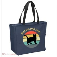 Best Cat Dad Ever Tote Bag thumb 2