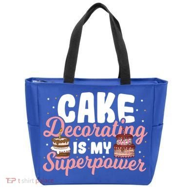 Baking Cake Decorating Is My Superpower Baker Cake Decorator Cool Gift Tote Bag