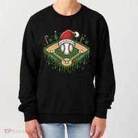 Baseball Christmasholiday Drip Women's Sweatshirt thumb 0