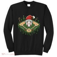 Baseball Christmasholiday Drip Sweatshirt thumb 0