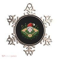 Baseball Christmasholiday Drip Ornament thumb 0