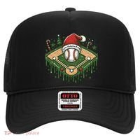 Baseball Christmasholiday Drip Hat thumb 0