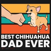 Best Chihuahua Dad Ever Cute Chihuahuas Gift Ornament thumb 1